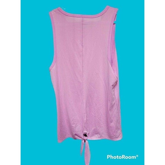 Dip Tank Top with Netted Backing with Tie Size L (C10) - Picture 2 of 2